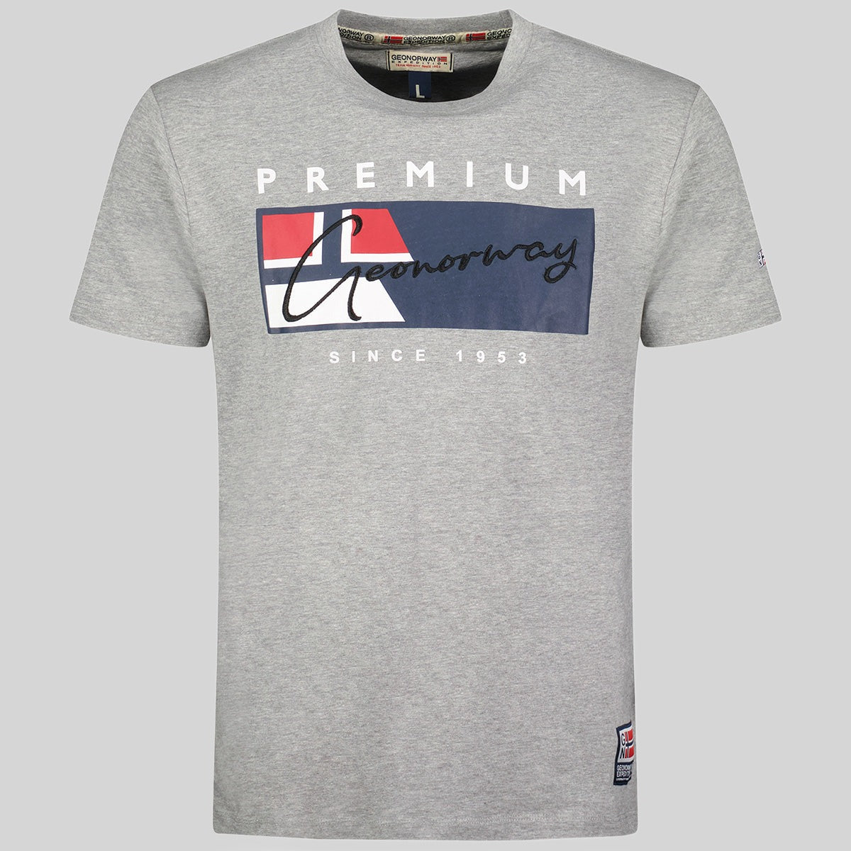 geographical-norway-jarnessen-t-shirt-herren-wei-print image 5