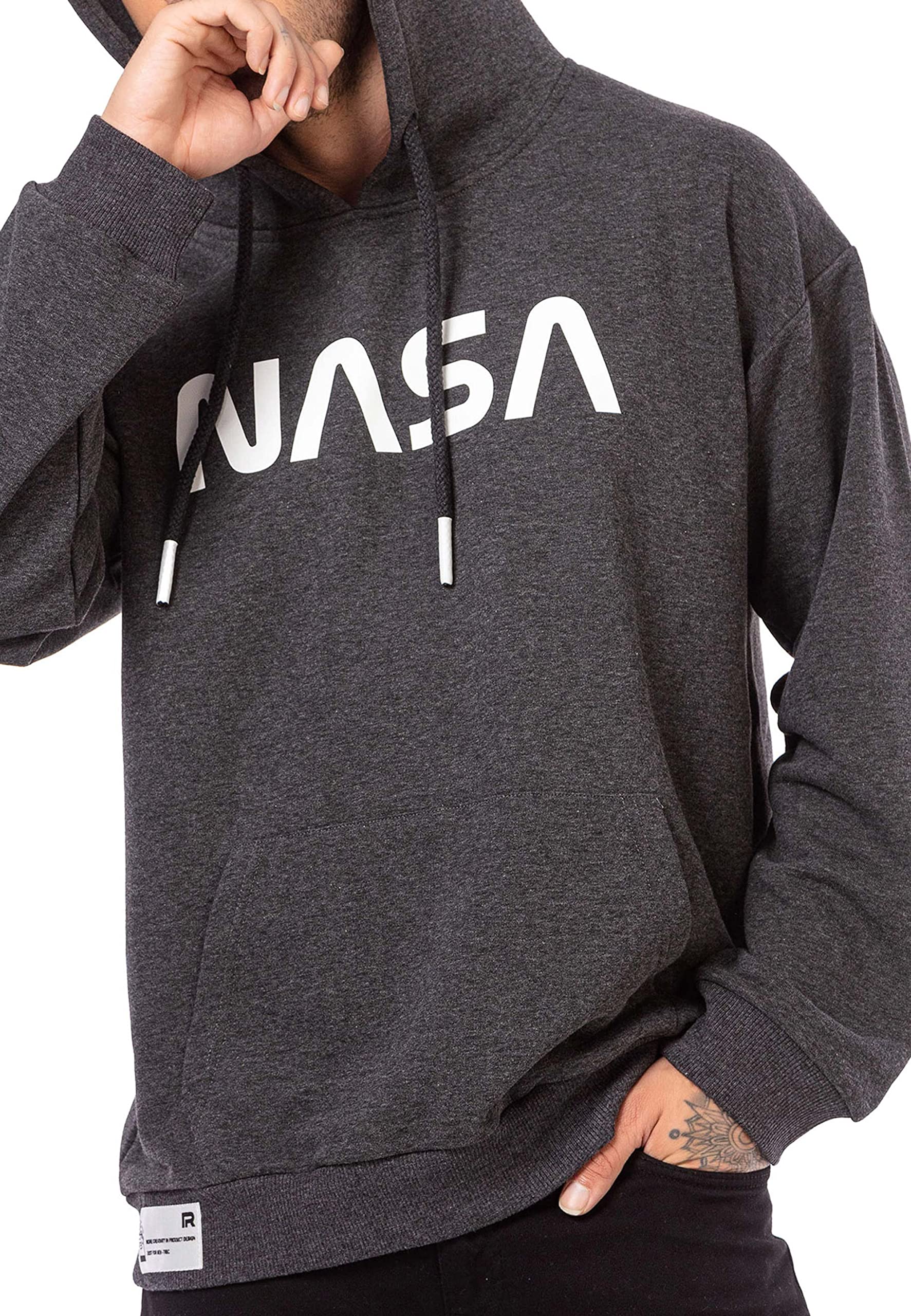 redbridge-pullover-nasa-hoodie-kapuzenpullover-schwarz-l image 5