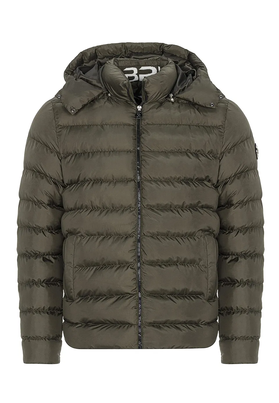 redbridge-winterjacke-herren-kapuze-hoher-kragen-khaki image 1