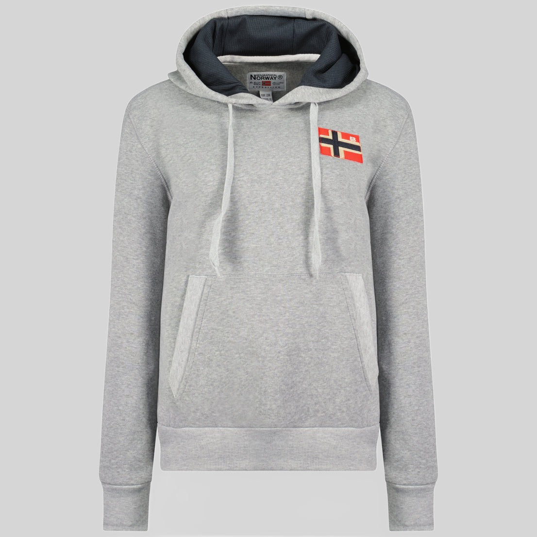 geographical-norway-genifer-damen-hoodie-kapuze-schwarz image 8