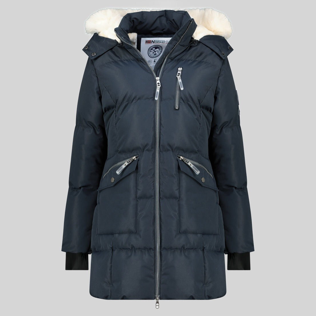geographical-norway-balaland-steppparka-damen-marine-fell image 3