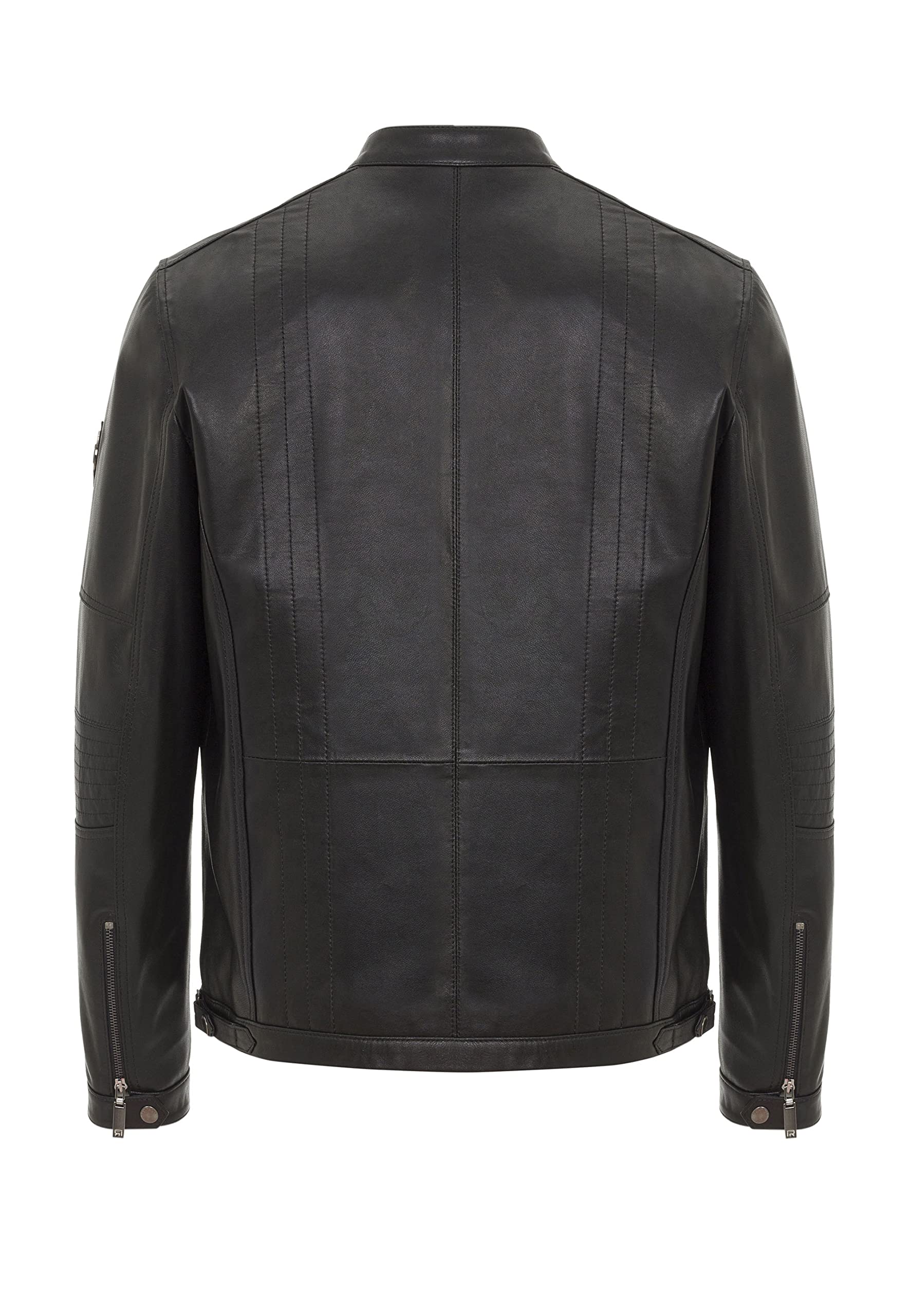 redbridge-lederjacke-echt-leder-bikerjacke-herren-schwarz image 7