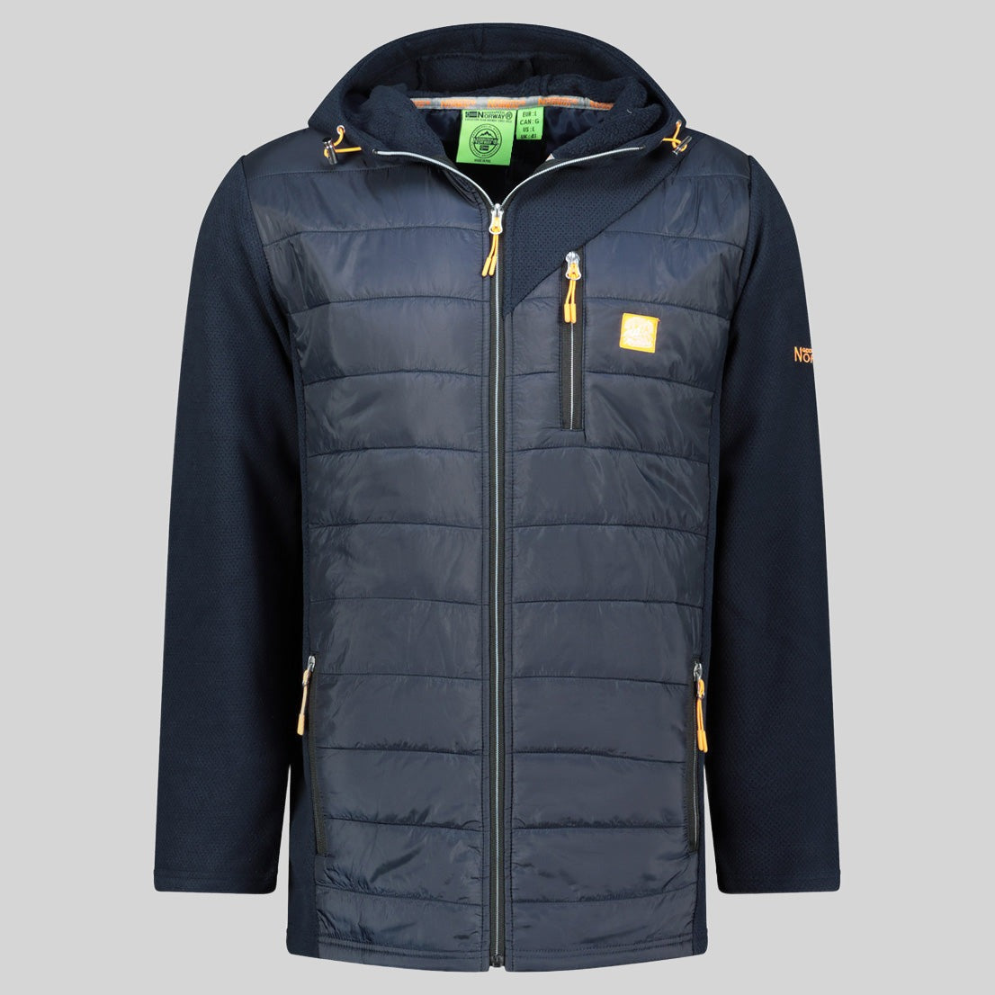 geographical-norway-tulko-herren-fleecejacke-marine-mit-kapuze image 3