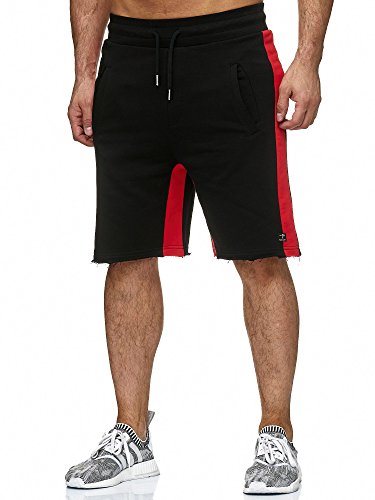 redbridge-shorts-chill-bill-sweat-streifen-schwarz-baumwolle image 7