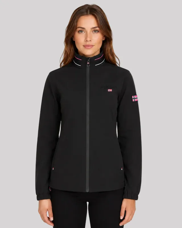 geographical-norway-birmo-damen-bergangsjacke-schwarz-100-polyester-leicht image 1