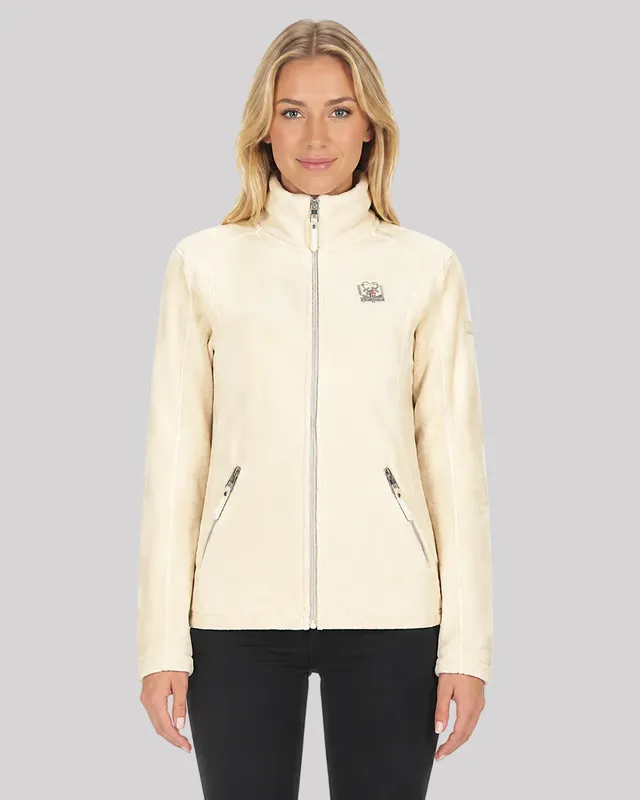 geographical-norway-ticarina-damen-fleecejacke-schwarz-tailliert image 1