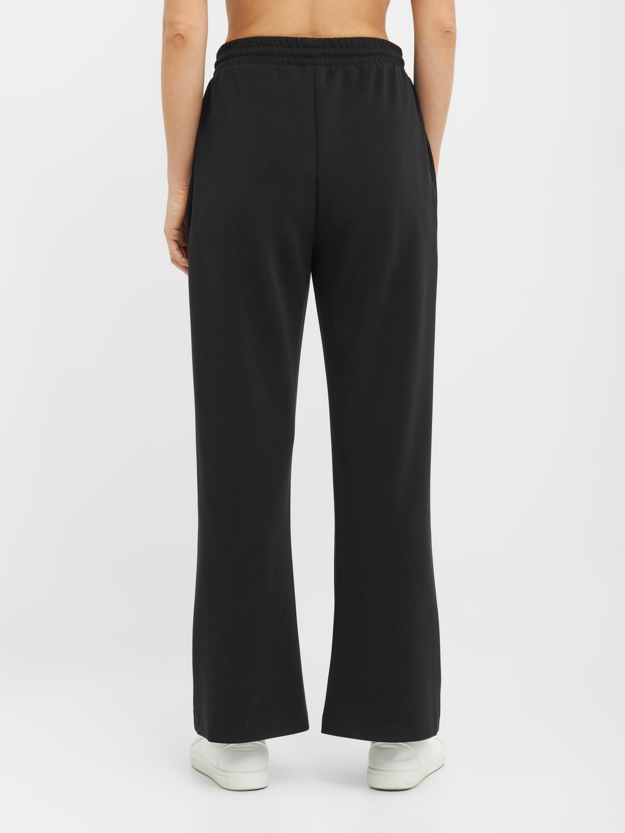 bench-savona-jogginghose-damen-schwarz-weites-bein image 3