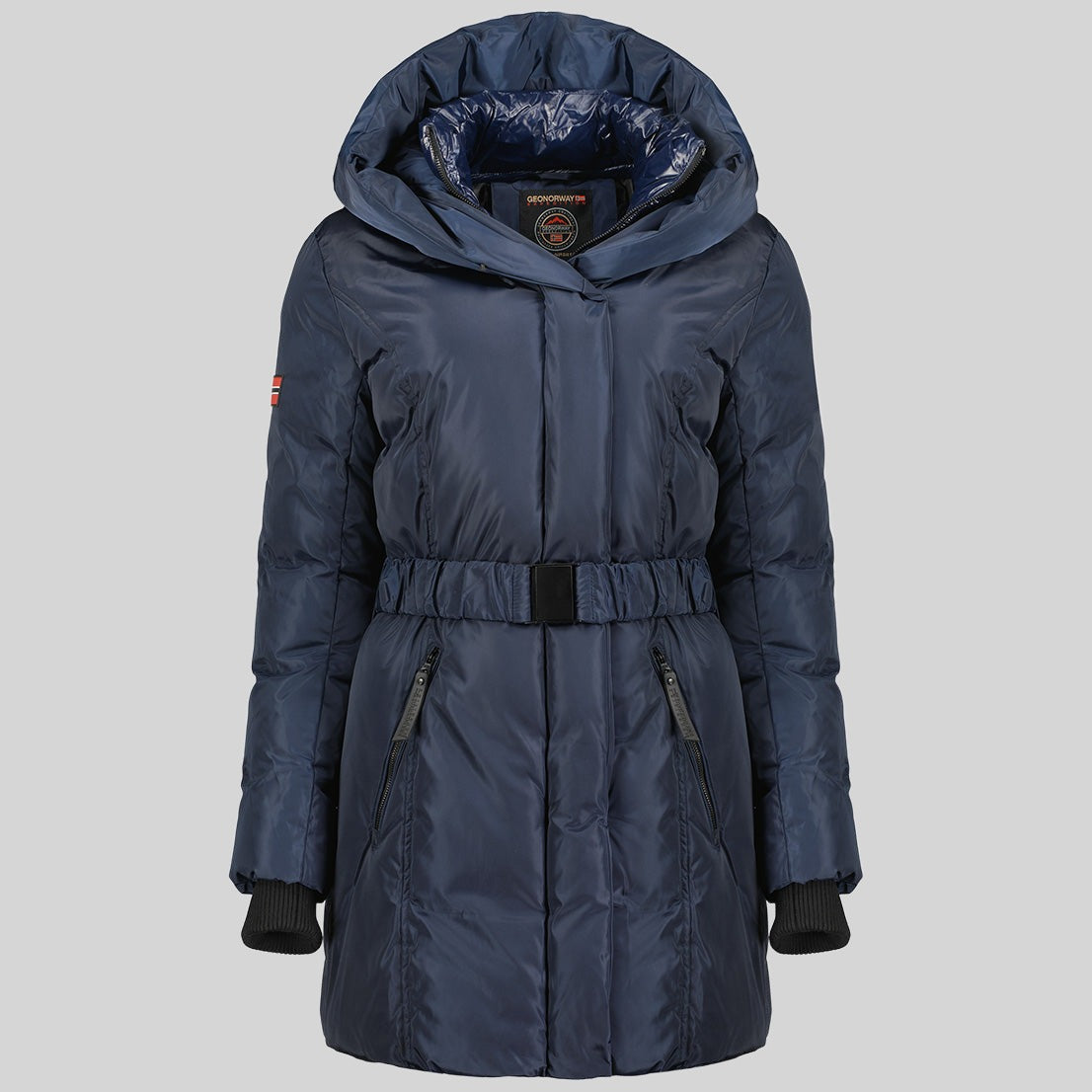 geographical-norway-ablackstone-parka-damen-marine-winter image 1