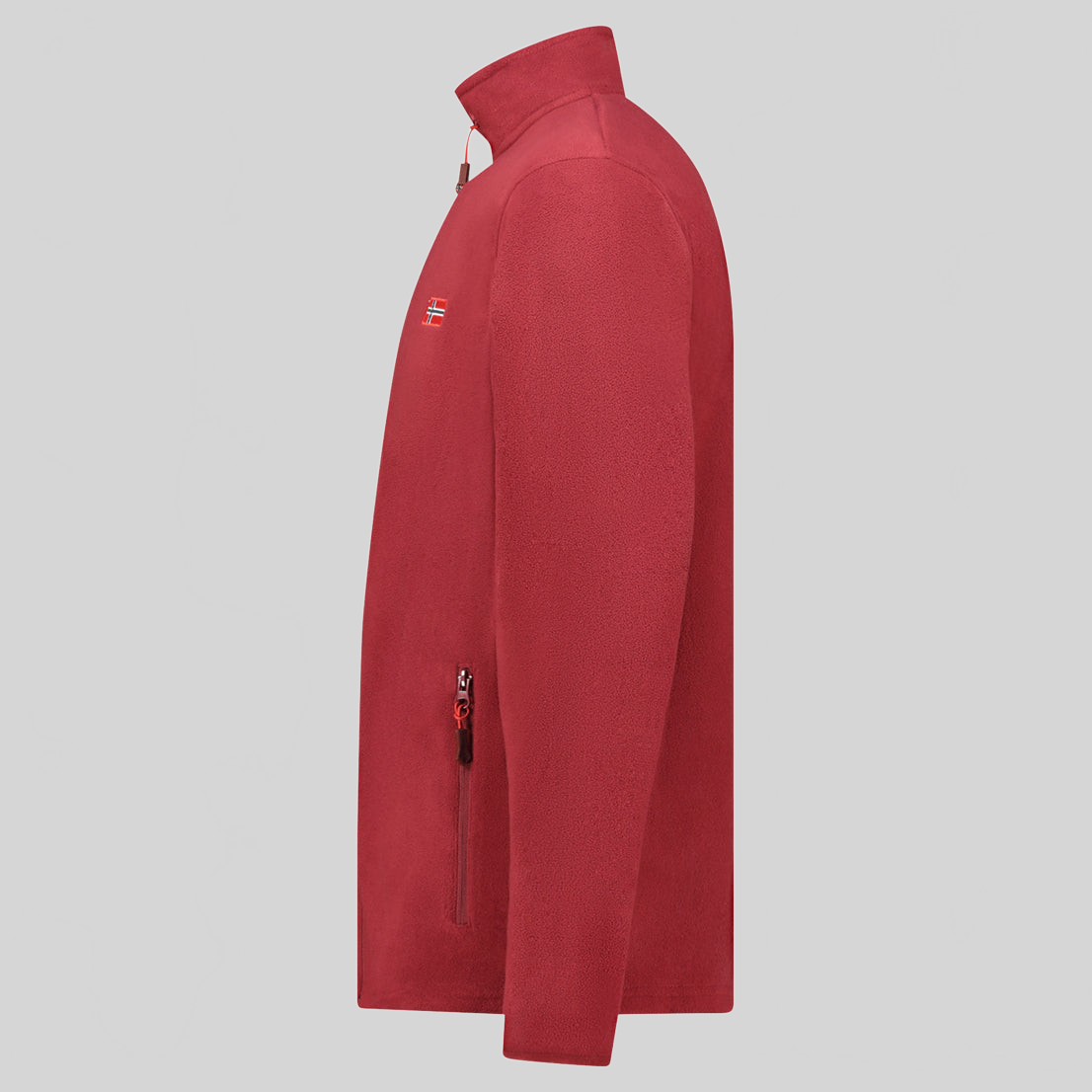 geographical-norway-ulysse-herren-fleecejacke-marine-full-zip image 5