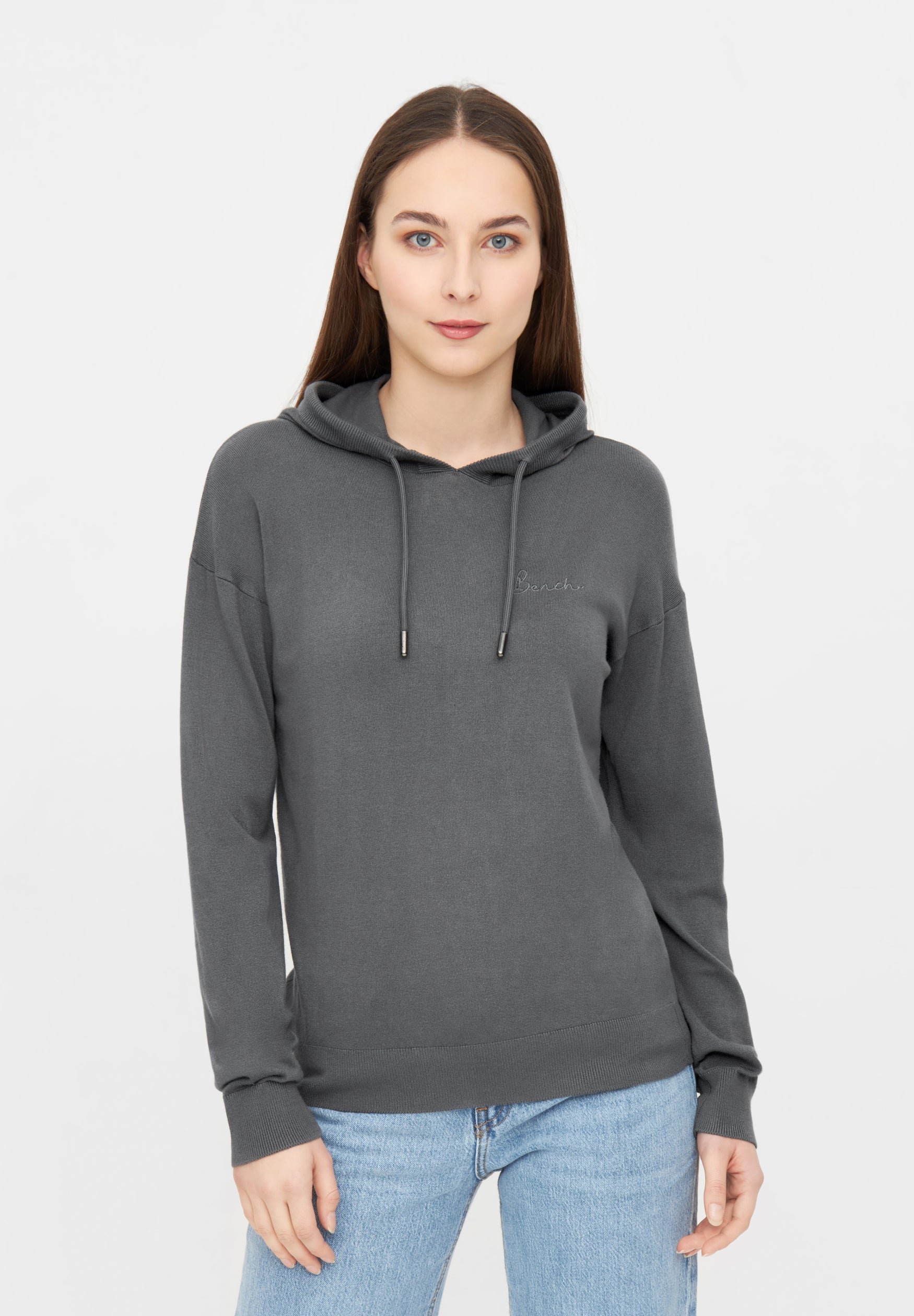 bench-mariel-hoodie-damen-white-alyssum-regular-fit image 6