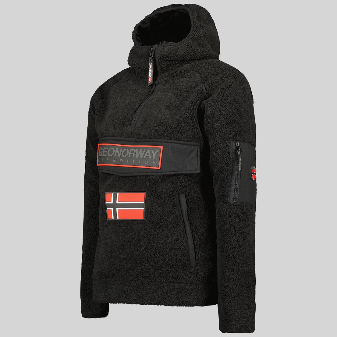 geographical-norway-upassia-damen-fleecejacke-schwarz image 4