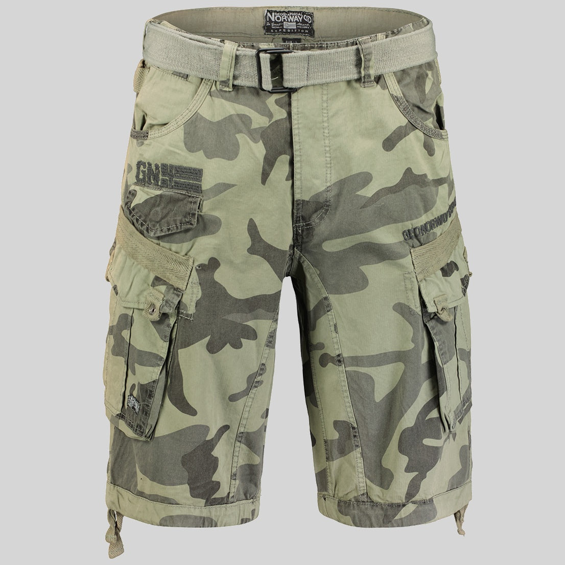 geographical-norway-panoramique-bermuda-herren-camo-kaki-sommer image 3