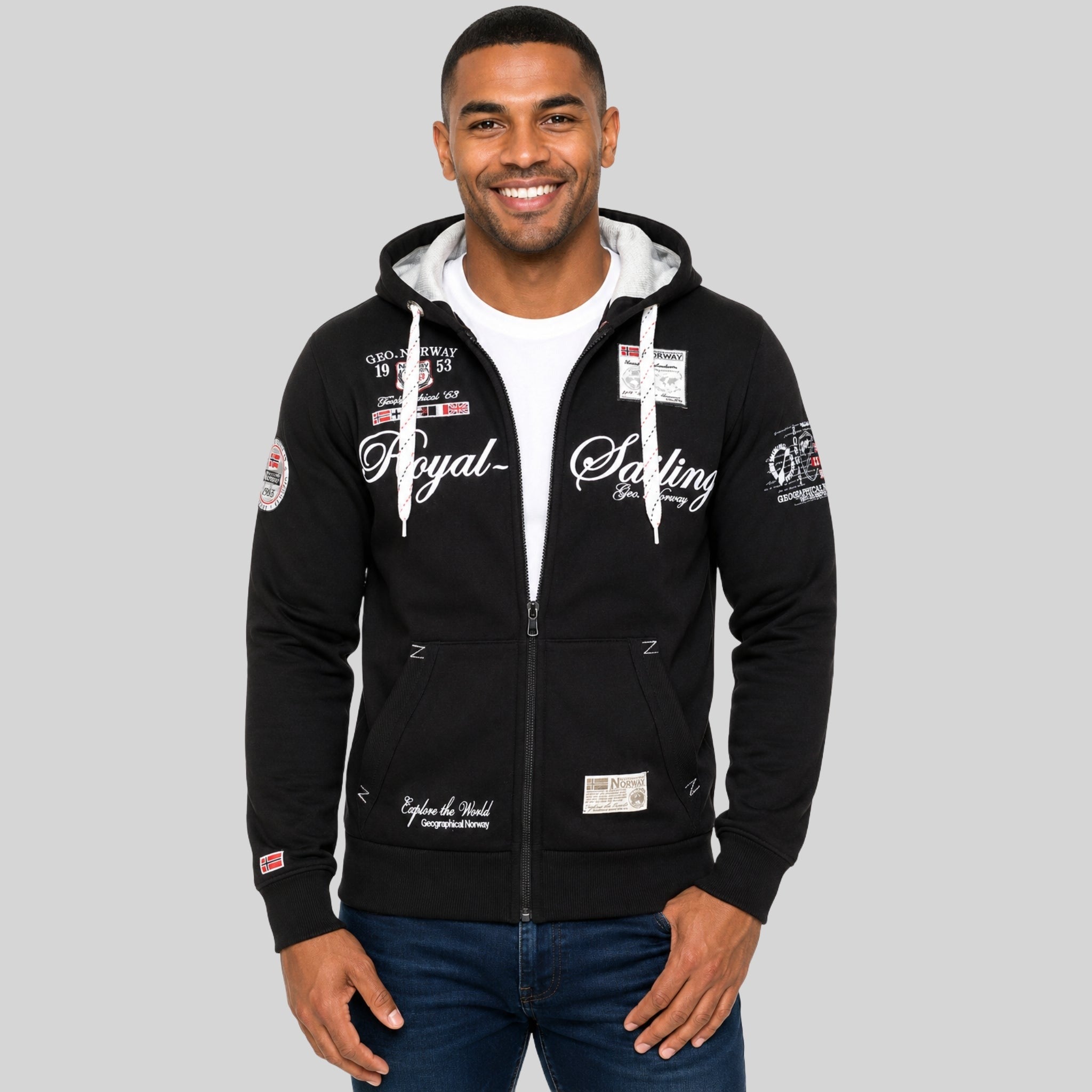 geographical-norway-fighter-herren-sweatshirt-wei-kapuze image 6