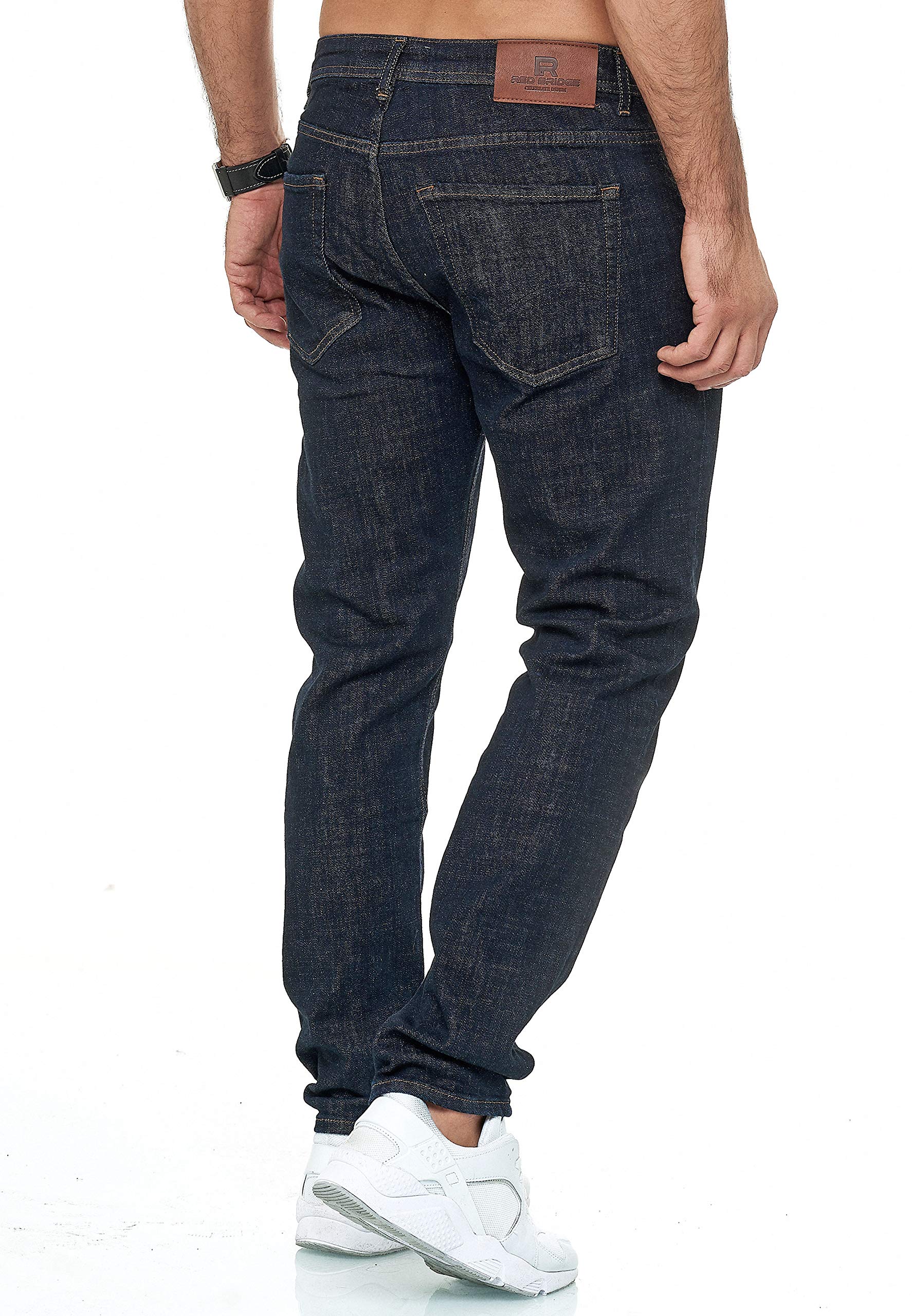 redbridge-jeans-herren-regular-slim-fit-denim-stretch-blau-m4248 image 4
