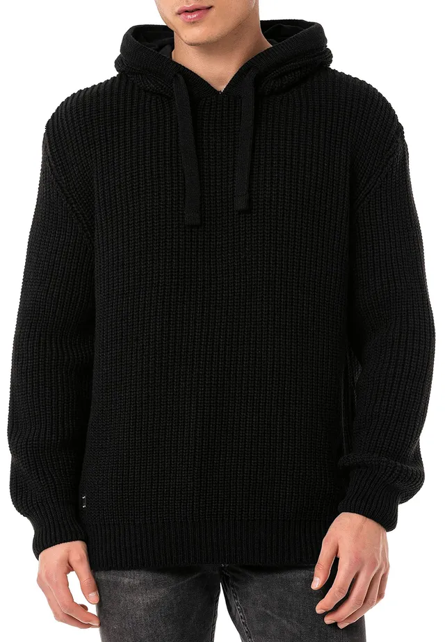 redbridge-pullover-strickpullover-hoodie-mit-kapuze-baumwolle image 1