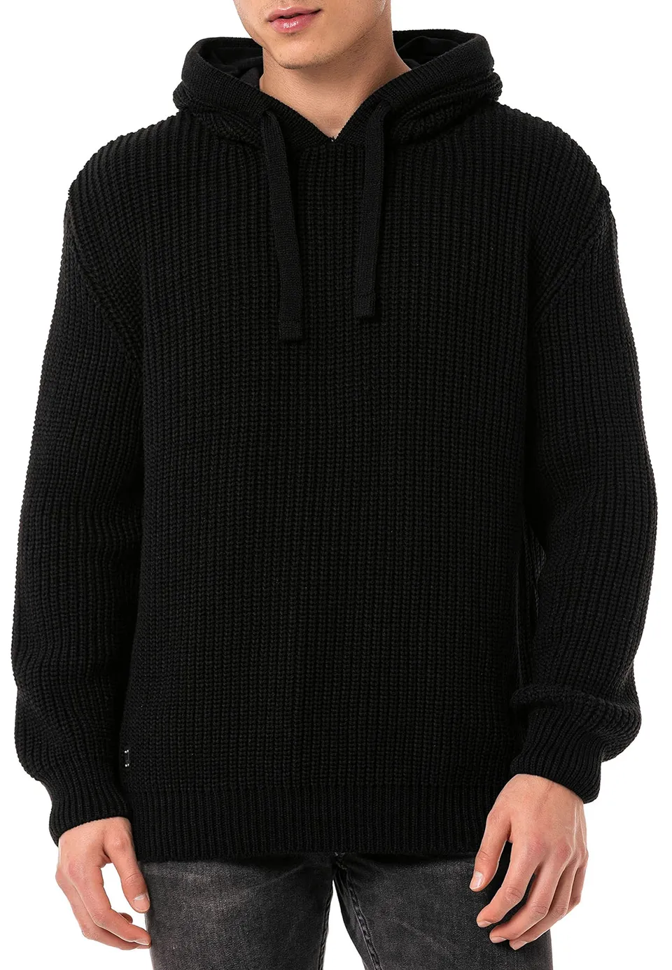 redbridge-pullover-strickpullover-hoodie-mit-kapuze-baumwolle image 1