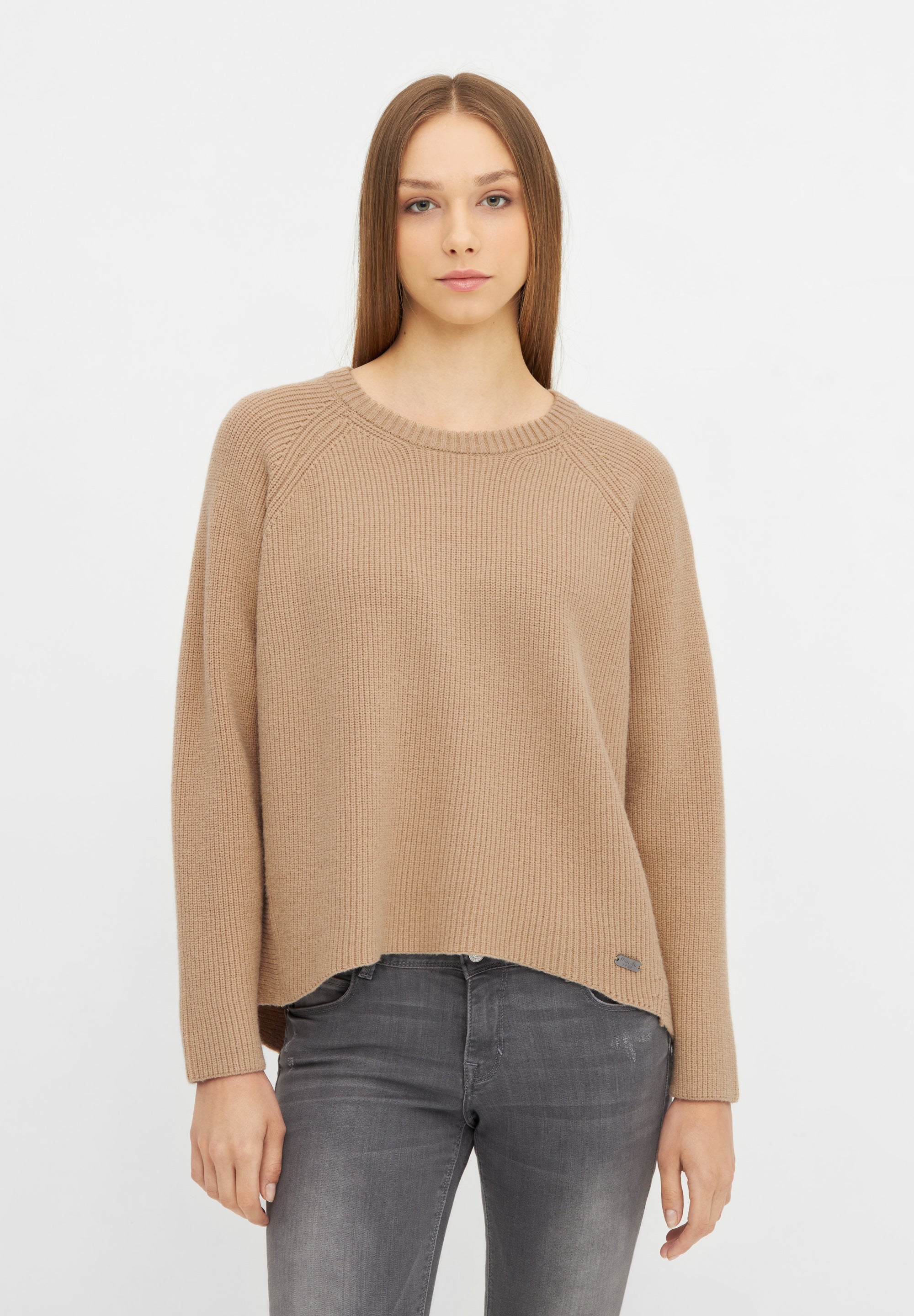 bench-kiruna-strickpullover-damen-schwarz-rundhals-regular image 6