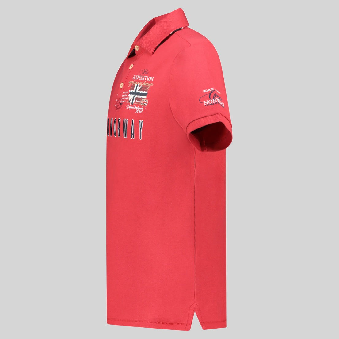 geographical-norway-kason-polohemd-herren-schwarz-100-baumwolle image 3