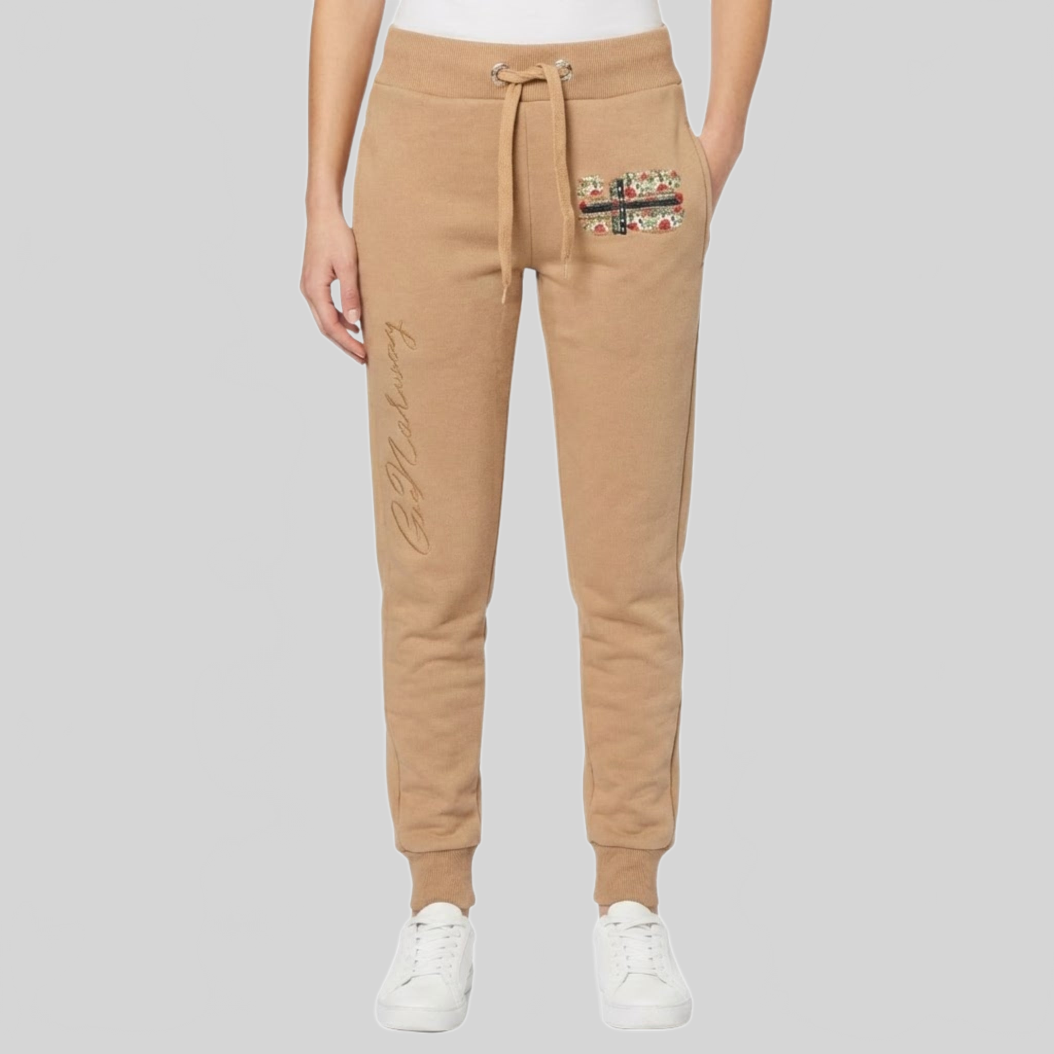geographical-norway-mabeaute-damen-jogginghose-taupe-freizeit image 1