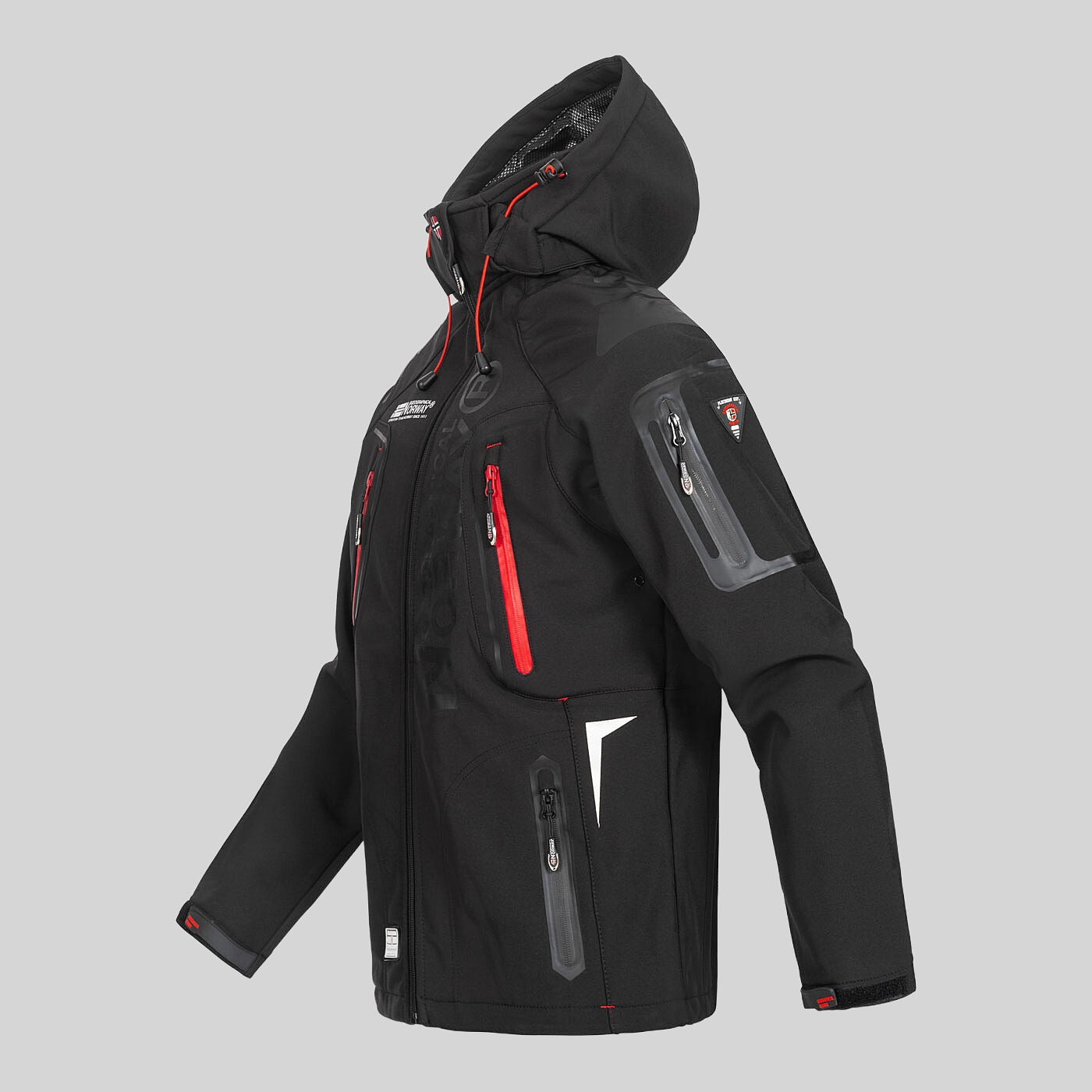 geographical-norway-techno-softshelljacke-herren-schwarz-rot image 5