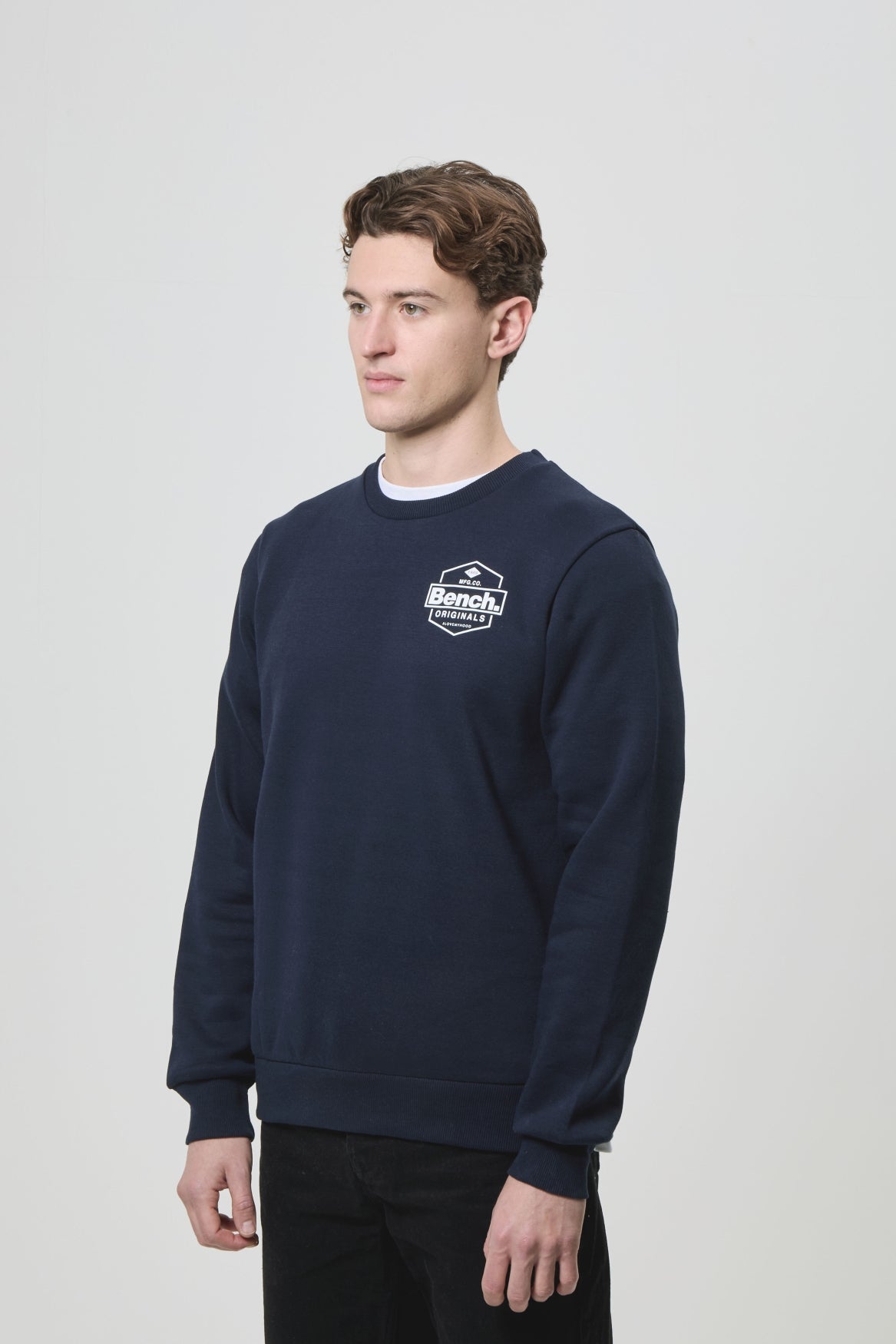 bench-tazen-sweatshirt-herren-navy-backprint image 5