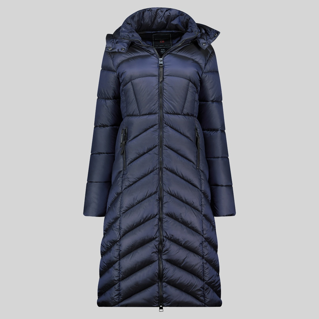geographical-norway-blanche-long-damen-parka-marine-m-wattiert image 2