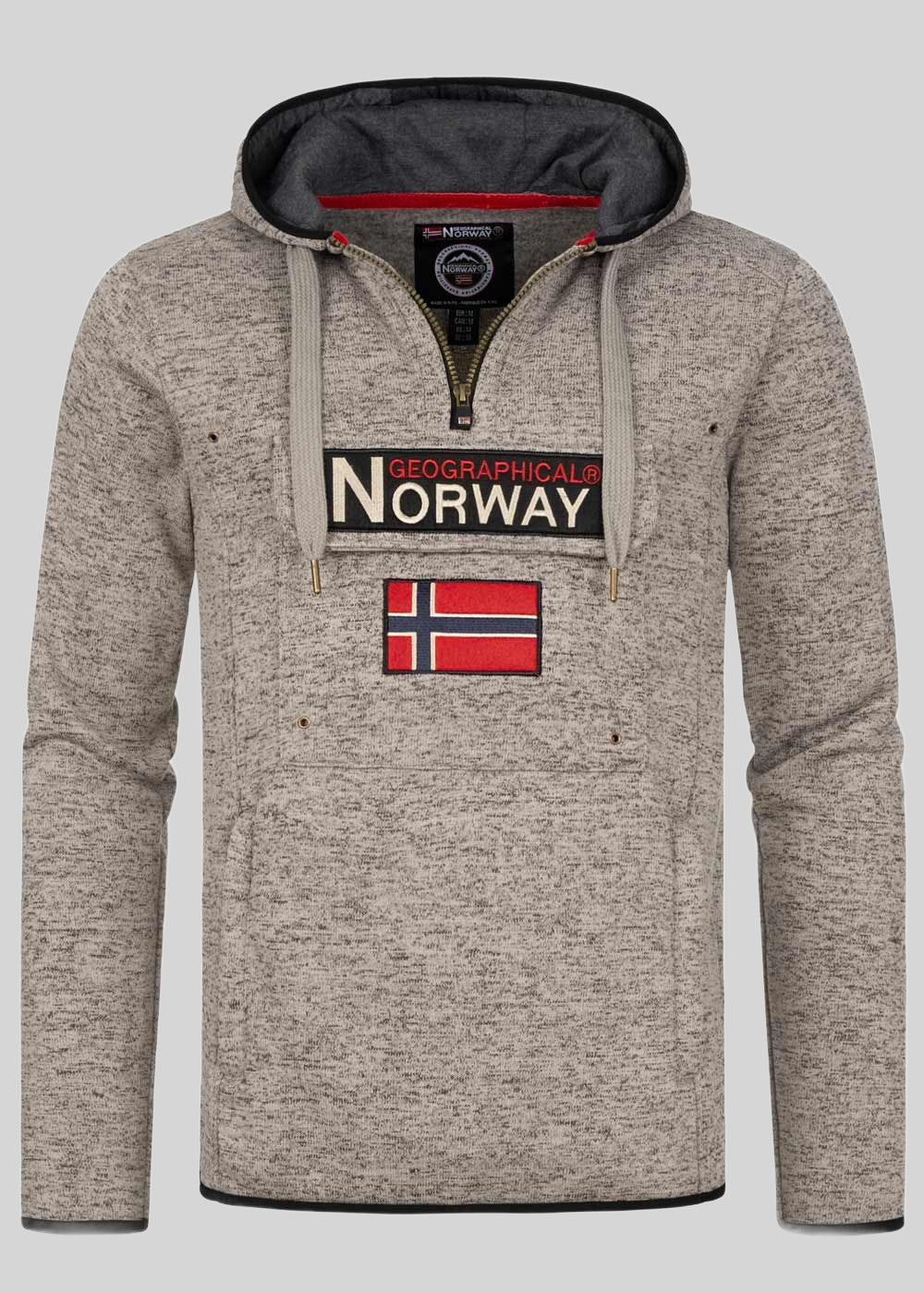 geographical-norway-upclass-fleecejacke-herren-schwarz-l-warm image 1