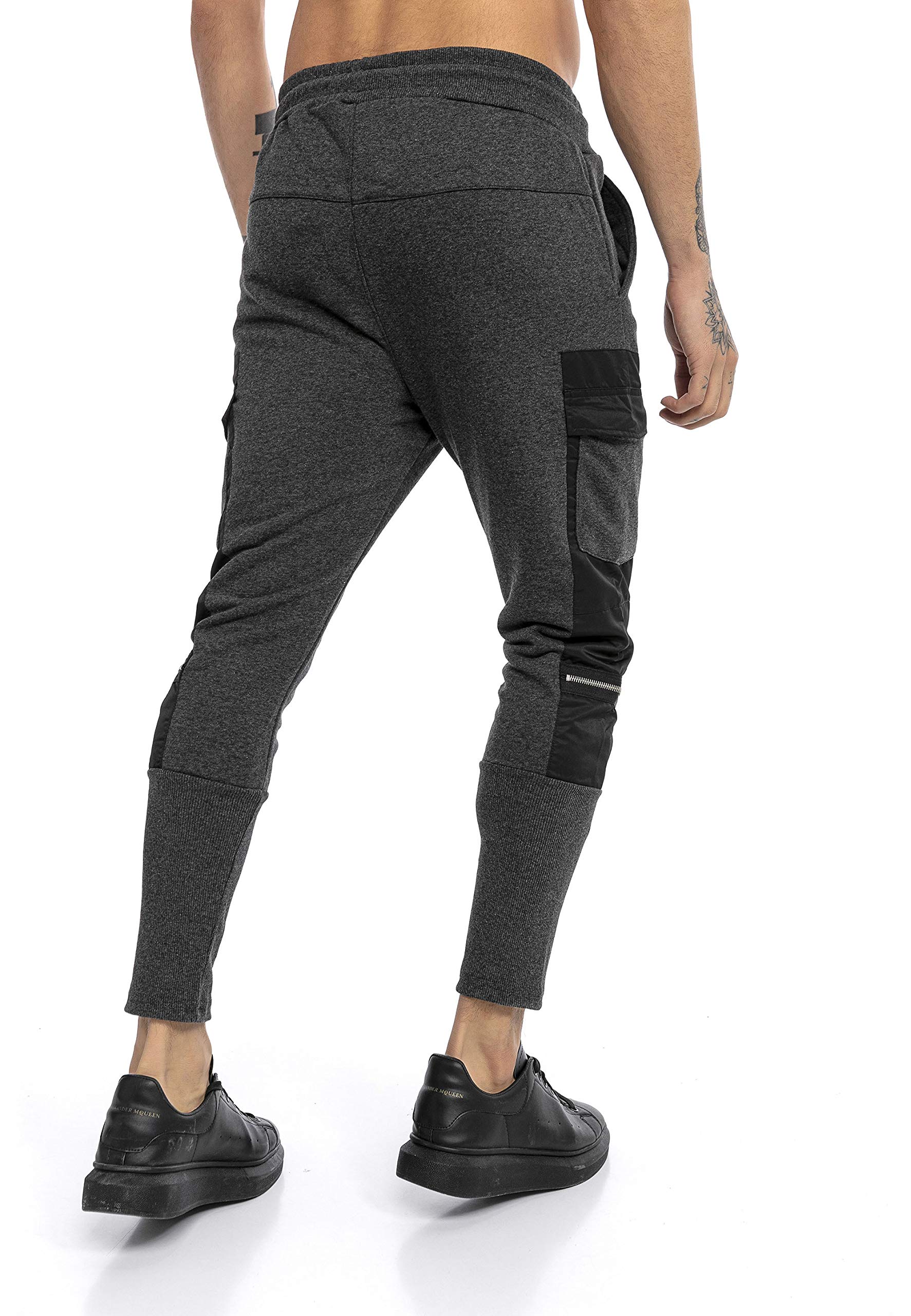 redbridge-hosen-cargo-jogger-black-pocket-sweatpants image 4