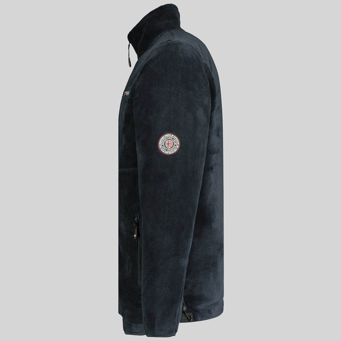 geographical-norway-upload-fleecejacke-herren-schwarz-rei-verschluss image 6