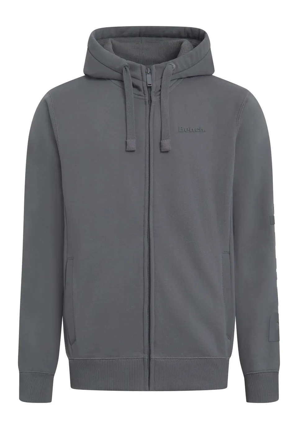 bench-braxton-herren-zip-hoodie-black-sweatjacke-kapuze image 1