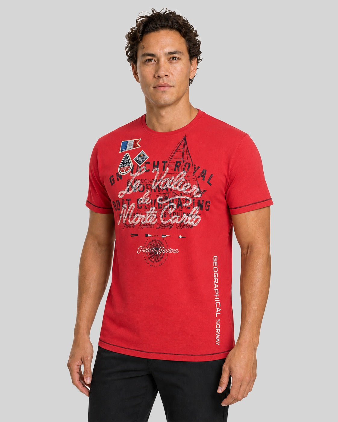 geographical-norway-jalvinio-herren-t-shirt-baumwolle-wei image 5