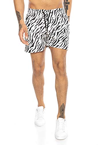 redbridge-shorts-premium-badehose-tiger-ecru-l-robust image 8