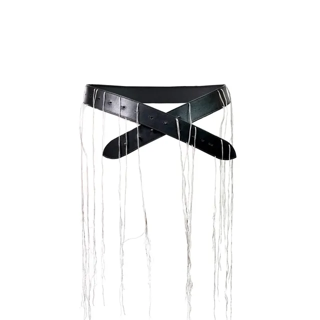 milk-of-lime-accessories-silver-threads-belt-g-rtel-silber image 1