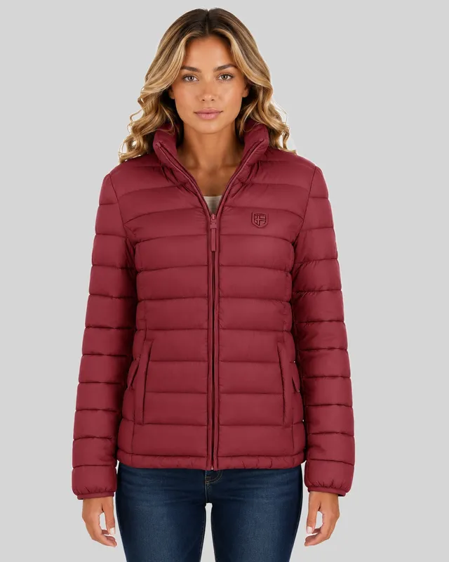 geographical-norway-atikotal-basic-steppjacke-damen-bordeaux image 1