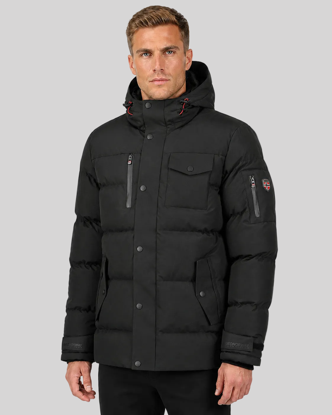 geographical-norway-aldesto-herren-parka-schwarz-winterjacke image 1