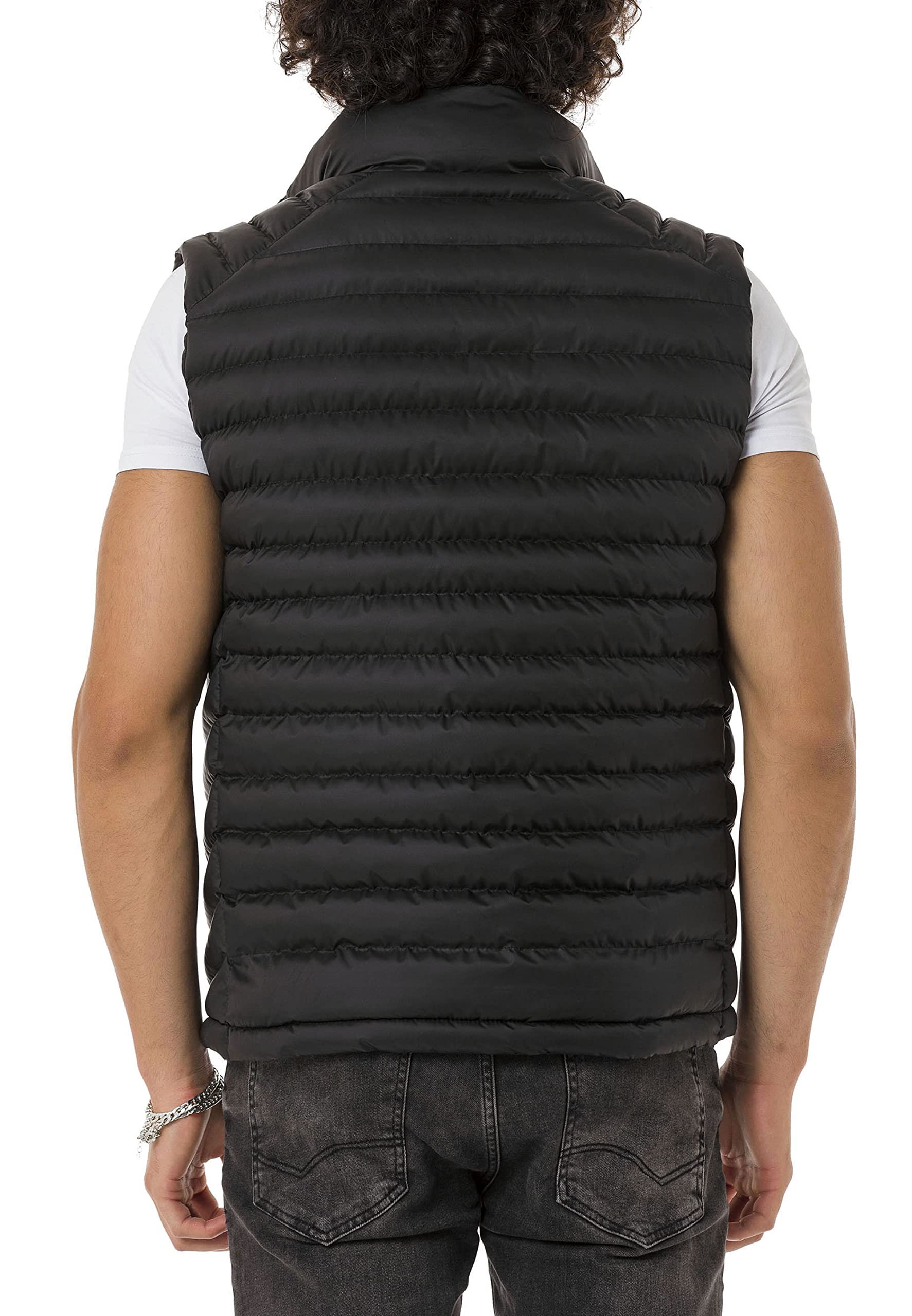 redbridge-steppweste-herren-xxl-stehkragen-anthrazit-weste image 5