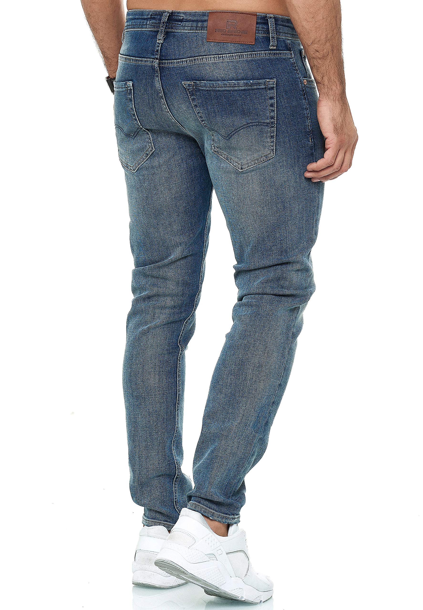 redbridge-jeans-herren-regular-slim-fit-denim-stretch-blau-m4251 image 4