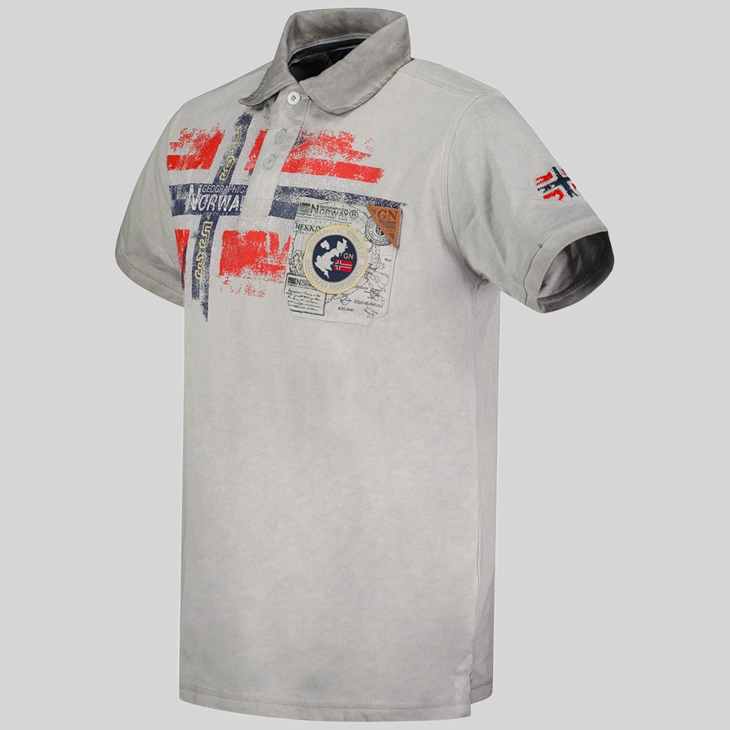 geographical-norway-kamo-polo-herren-kurzarm-blau image 3