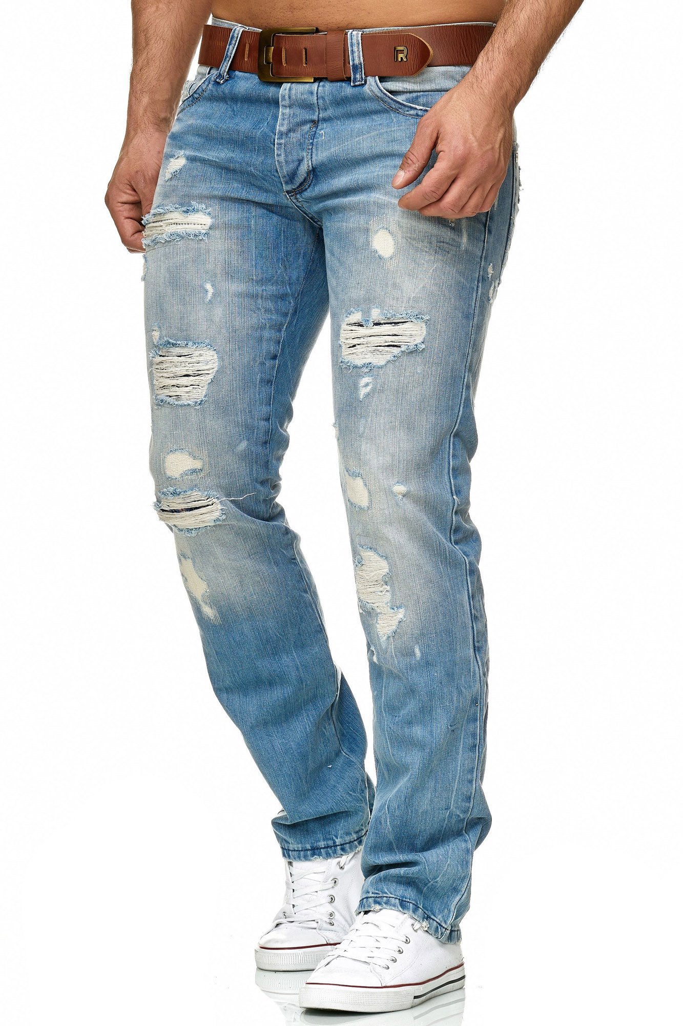 redbridge-jeans-rb-157-regular-fit-used-look-blau-36w-34l image 2