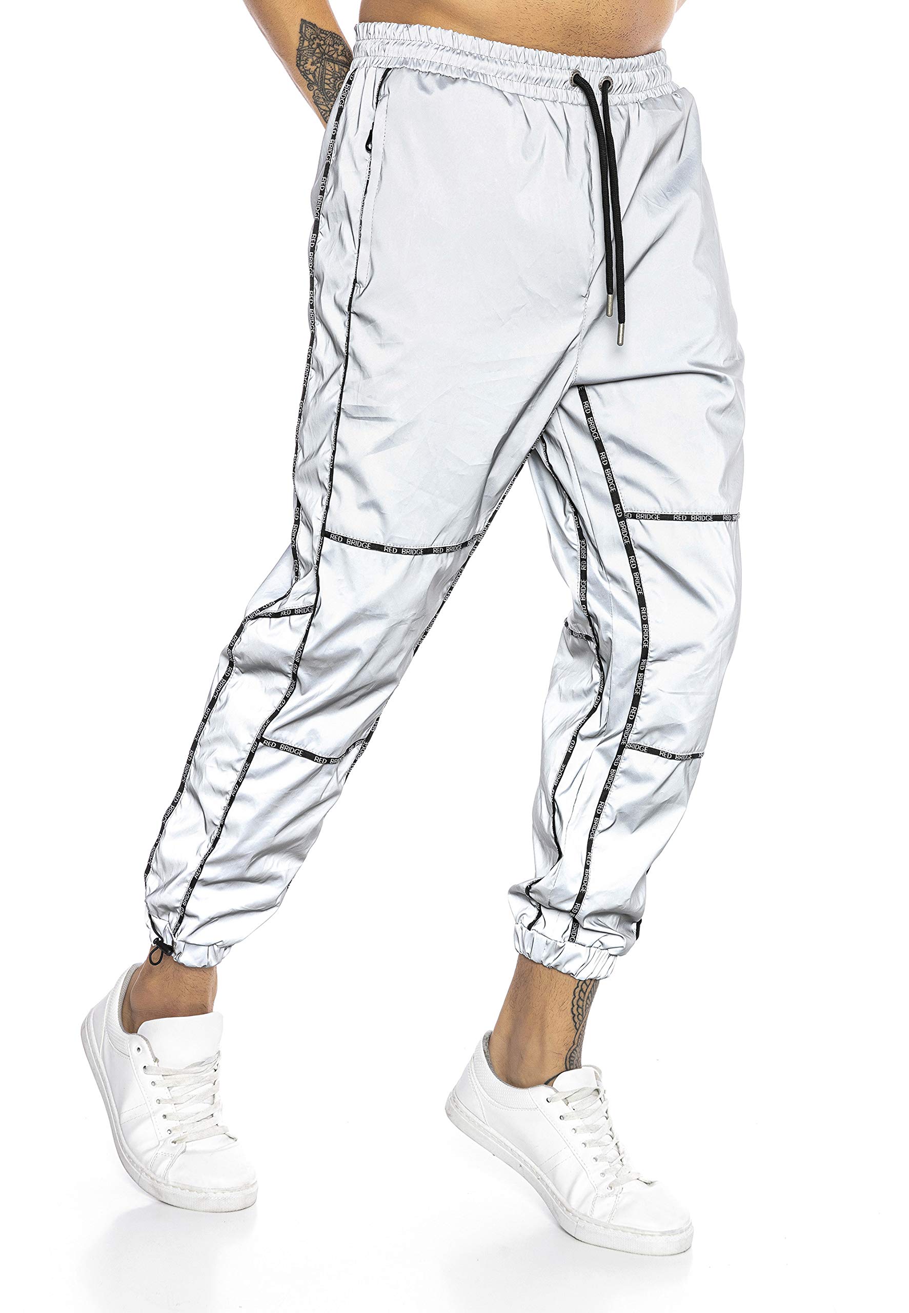 redbridge-hosen-silver-jogger-sweatpants-herren-polyester-regular image 1