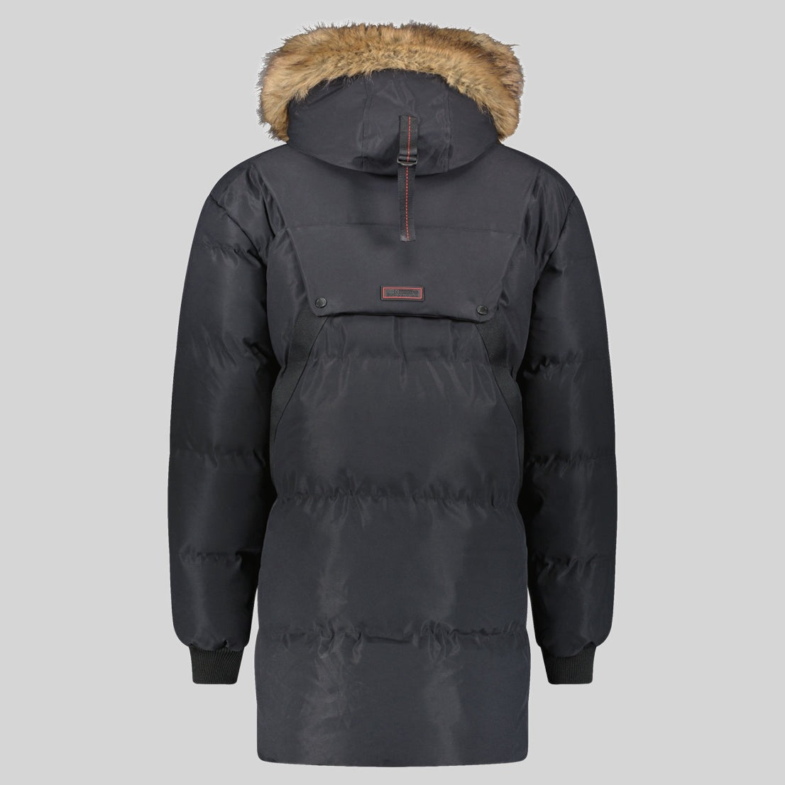 geographical-norway-cameleon-long-herren-parka-mit-kunstfellkapuze-schwarz-s image 4