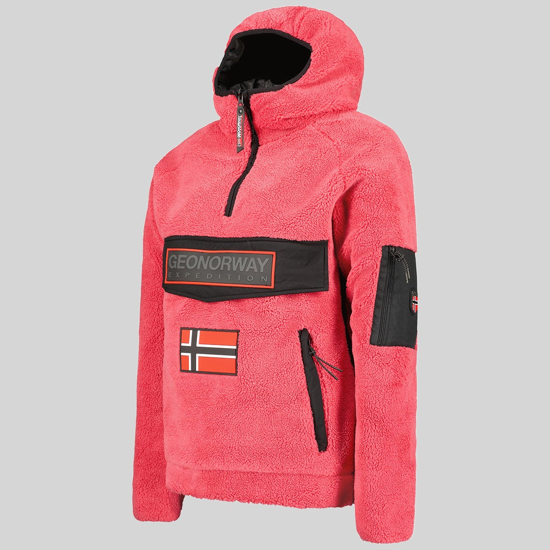 geographical-norway-upassia-damen-fleecejacke-schwarz image 8