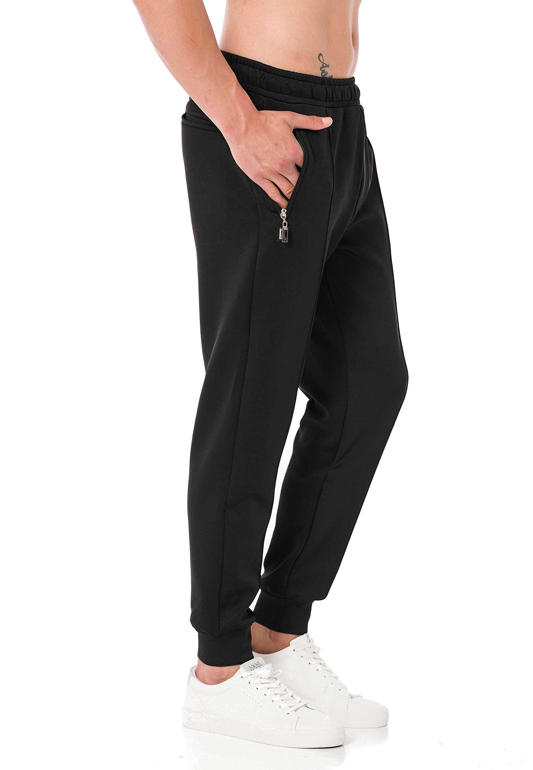 redbridge-hosen-basic-jogginghose-herren-schwarz-100-polyester image 3