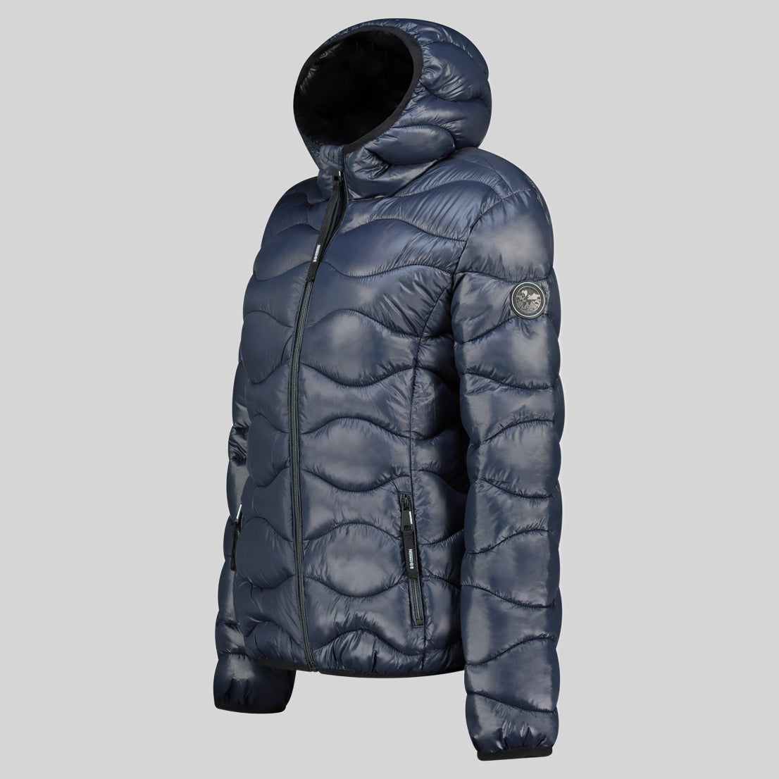 geographical-norway-buby-steppjacke-damen-marine-kapuze image 5