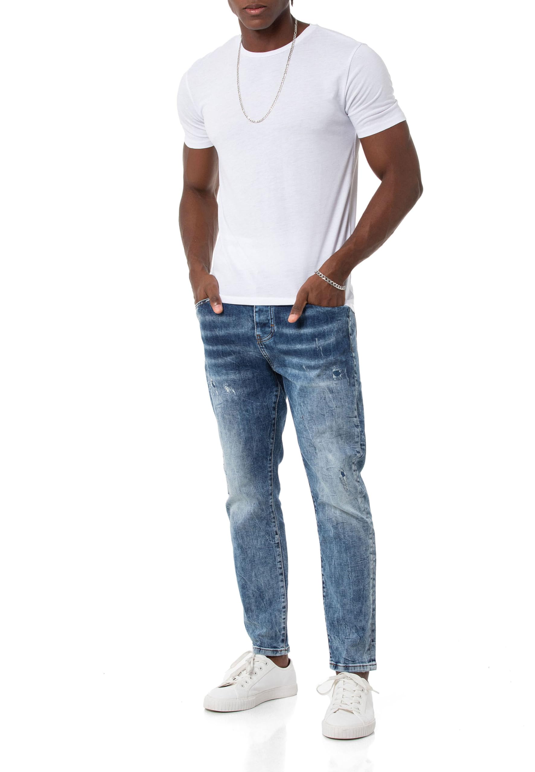 redbridge-m4324-jeans-herren-antifit-blau-36w-34l-destroyed image 5