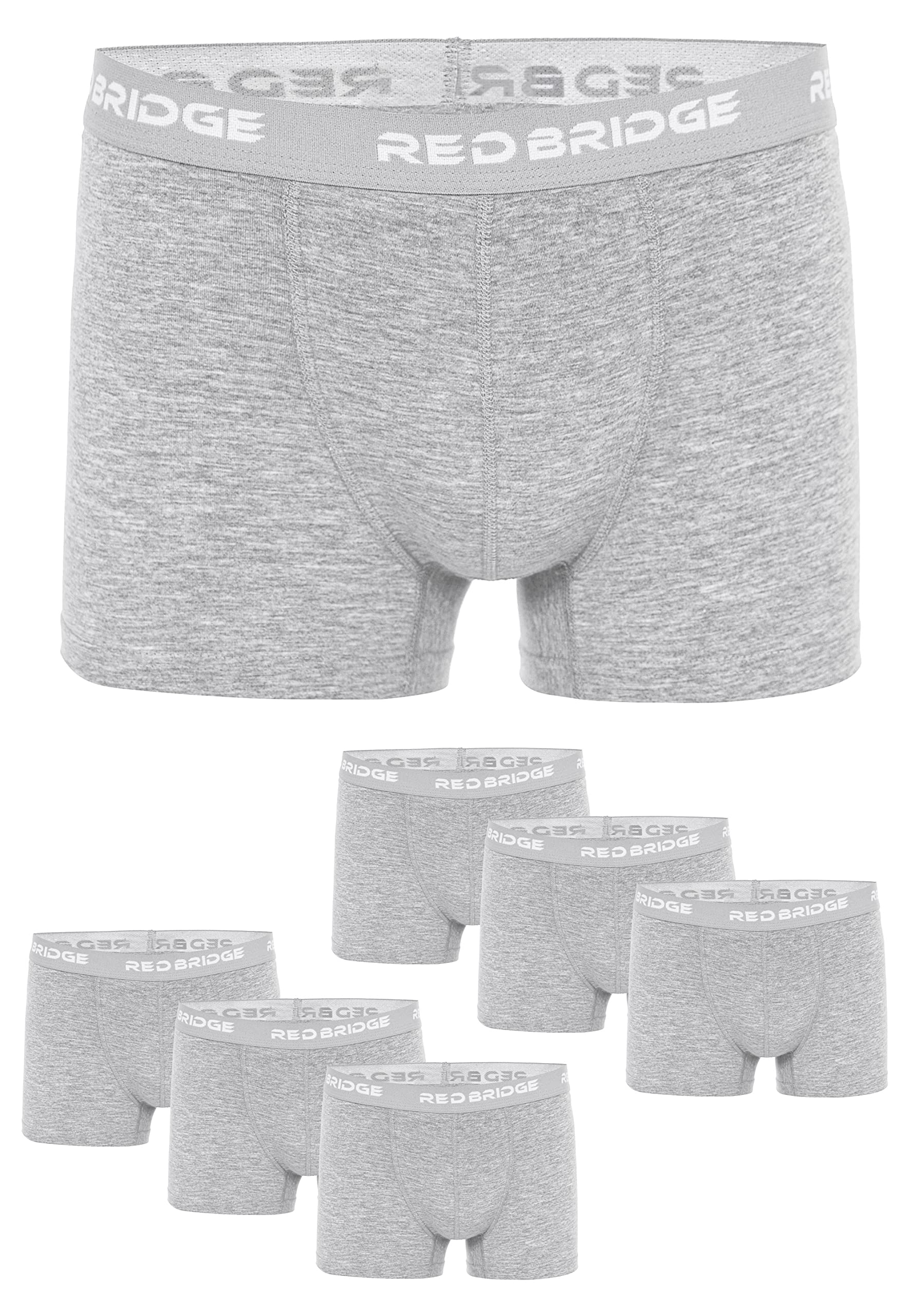 redbridge-m7301-boxershorts-6er-herren-s-blau image 8