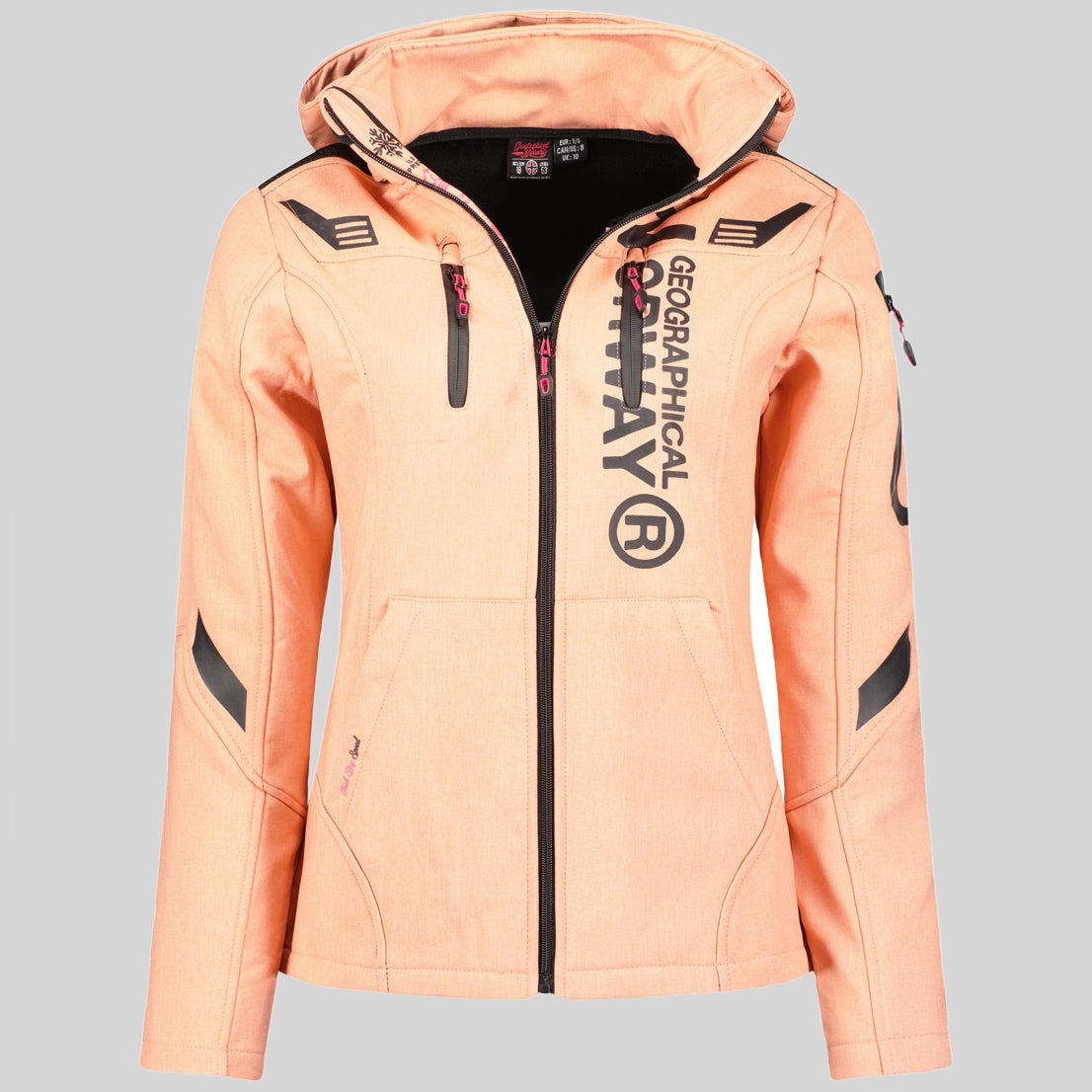 geographical-norway-truffe-softshelljacke-damen-marine image 5