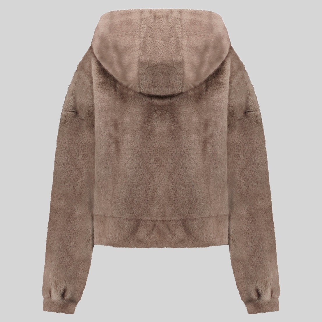 geographical-norway-dadani-damen-fleecejacke-taupe-mit-kapuze image 4