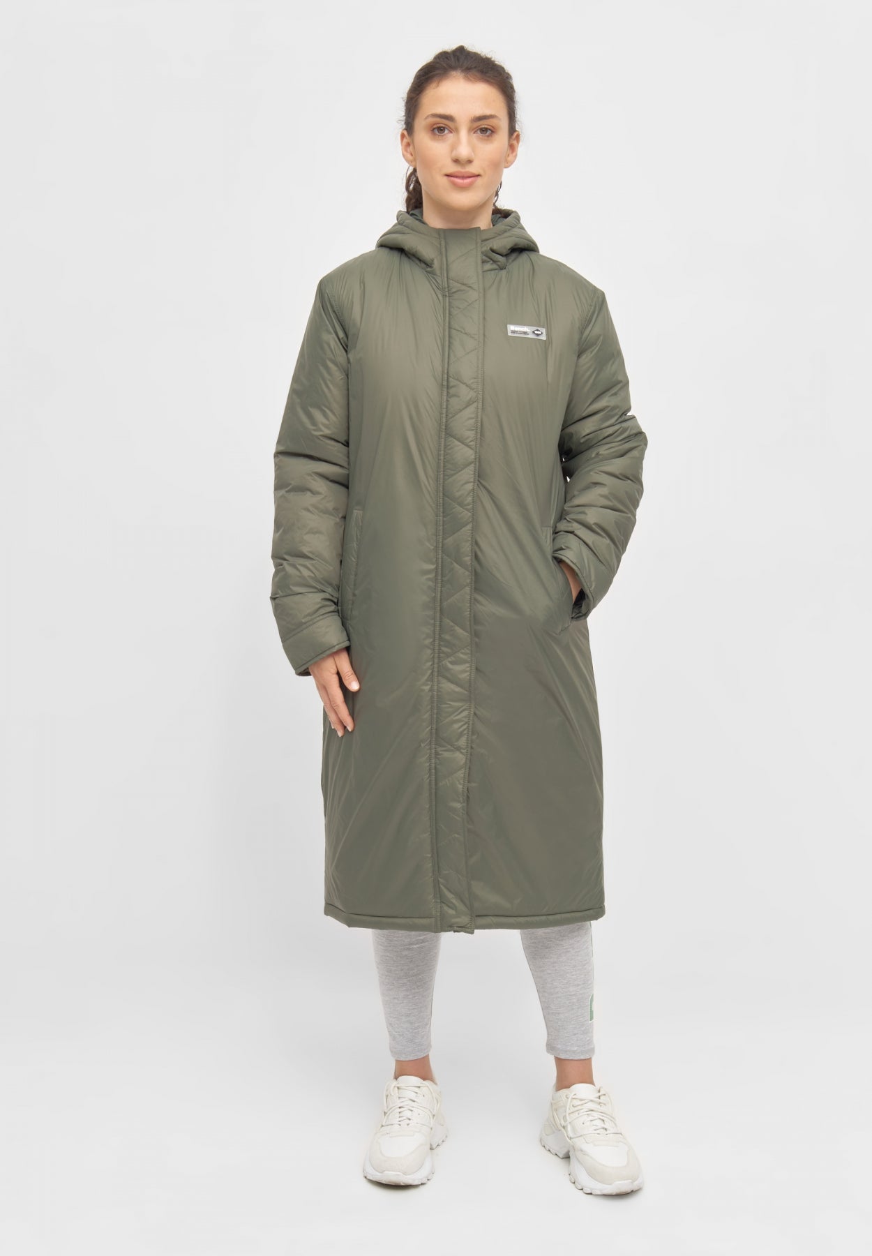 bench-peppi-damen-parka-black-lang-kapuze image 6
