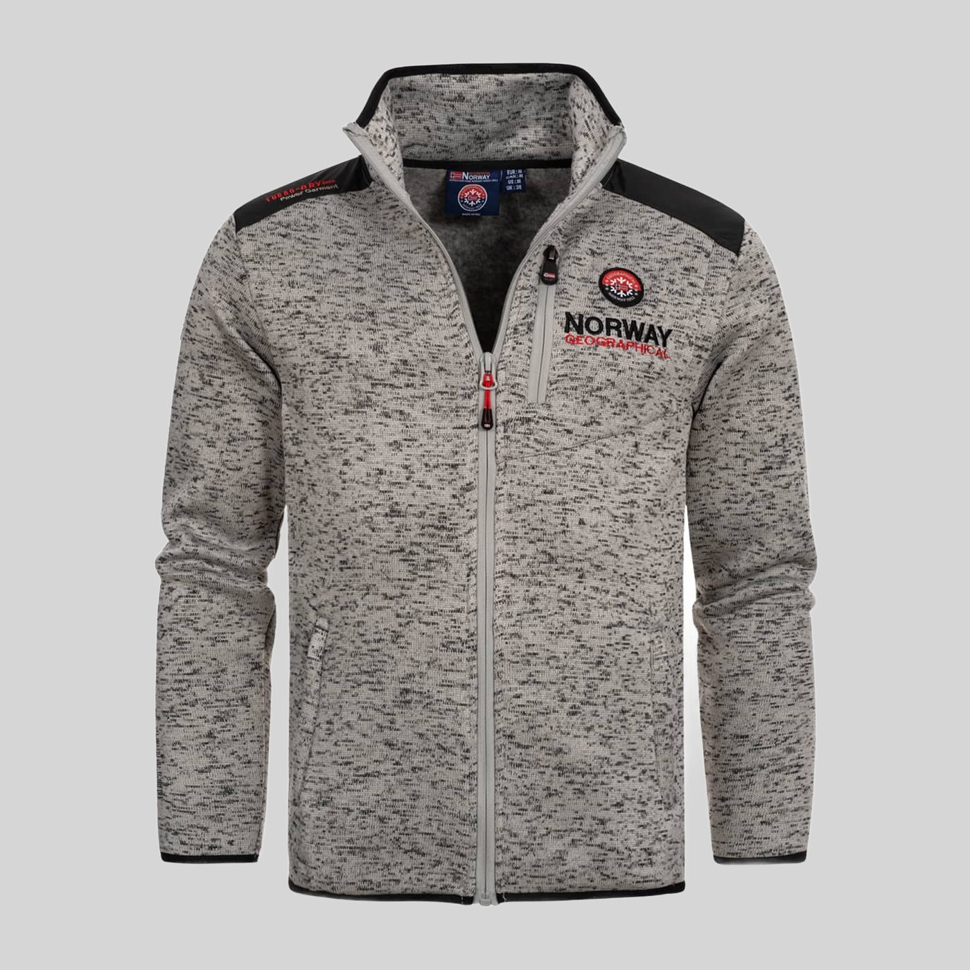 geographical-norway-tavid-herren-fleece-marine-fleecejacke image 4